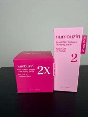 numbuzin Rose PDRN Collagen Plumping Serum  SET